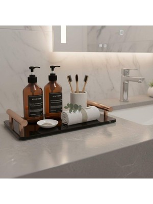 Elovias System Banyo Tepsisi Cam/Rose Renk (BA2016 037 C2-RS)