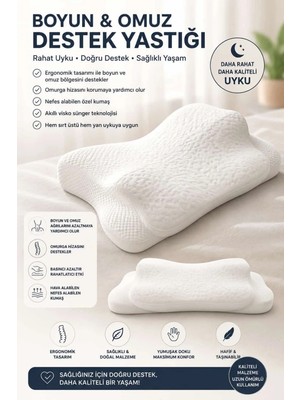 Maison Luré Visco Boyun Yastığı Kelebek Model Bugmed Yastık