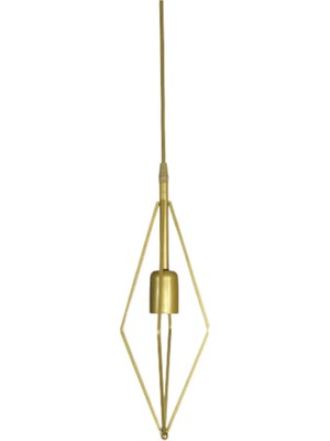 Lambadar Rustik Retro Model Geometrik Sarkıt Metal Plazma Avize