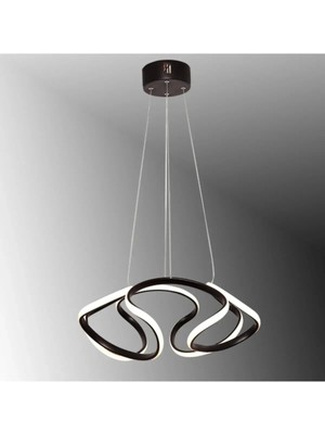 Lambadar Drone Model Modern Sarkıt LED Beyaz Işık Ultra Power LED Avize Salon Mutfak Oda Hol Ledli Hol Avize