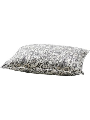 Maison Luré Gri-Beyaz Yastık Kılıfı 50X60 cm 1 Parça