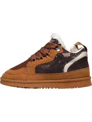Dogo Kadın Vegan Deri Taba Sneakers - Nocturnal Glow Tasarım