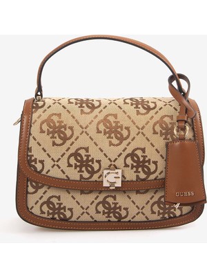 Guess Kadın Vegan Audrey Logo Postacı & Çapraz Çantası HWJG9755210