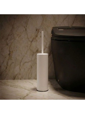 Elovias System Banyo Tuvalet Fırçalığı Beyaz Renk (BA4004 009 AL7)