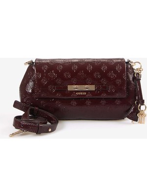 Guess Kadın Vegan Carmella Logo Postacı & Çapraz Çanta HWPT2225200