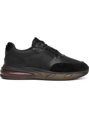 Tergan Siyah Hakiki Deri Erkek Sneaker - E26S1AY57920-A23