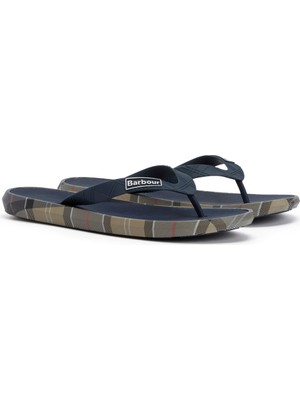 Barbour Oakdale Sandalet NY38 Navy/dress Tartan