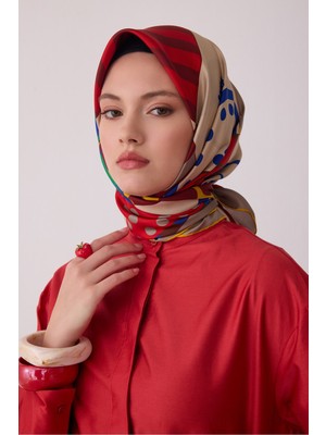 Belli 2026-2027 Sonbahar Kış Sezonu Twill Ipek Eşarp MSR09T 81