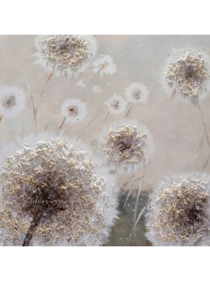 Şehzat Design Bej Autumn Pollen Kanvas Tablo