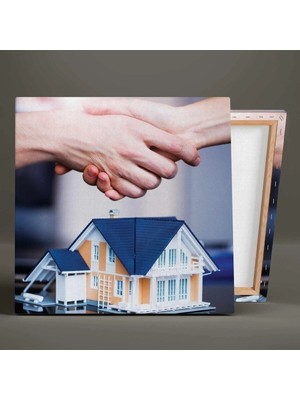 Şehzat Design Emlak Real Estate Ev Inşaat Emlakçı Kanvas Tablo 505987424