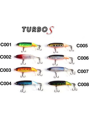 Osaka Turbo S 10 cm 13 gr Sahte Balık C003