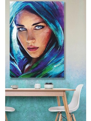 Şehzat Design Büyülü Gözler Kanvas Tablo