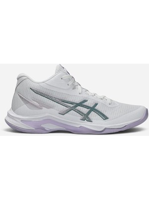 Asics Netburner Ballistic Ff mt 4 Kadın Cream/pond Voleybol Ayakkabısı 1052A084-106
