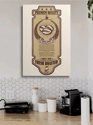 Şehzat Design Cafe Caffe Cafeler Kahve Büfe Büfeler Için Abstract Trend Dekoratif Kanvas Canvas Tablo Tablolar