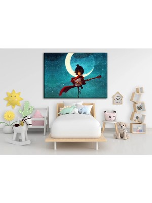 Şehzat Design Kubo ve Sihirli Telleri Çocuk Odası Tabloları Hediye Hediyelik