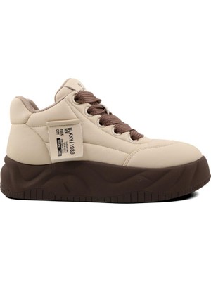 Marka Sesi Ewoll 262-1132 Bej Kadın Sneakers