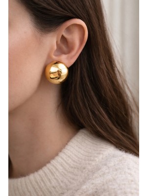 Owentis Gold Trend Dots Küpe Gold (Altın)