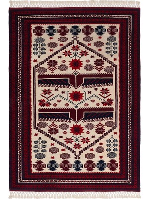 Naar Yağcıbedir 64008 El Dokuma Yün Halı 170X235 - Kırmızı