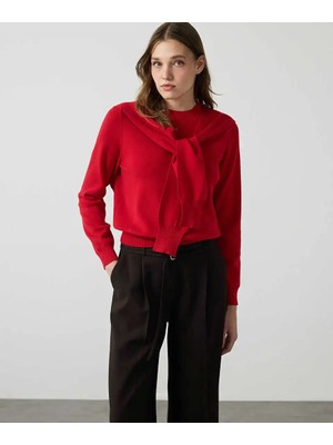 Miss İpekyol Yakası Bağlamalı Triko IW6260050115034