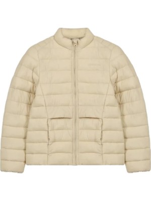 Skechers W Padded Pocket Light Jacket S2620196-1457 Gri Ceket