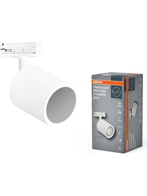 Osram Tracklight Spot Mini Cylinder GU10 Duy IP20 Beyaz Iç Mekan Ray Spot Armatür