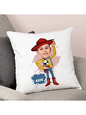 Maison Luré Çocuk Karikatürlü Yastık