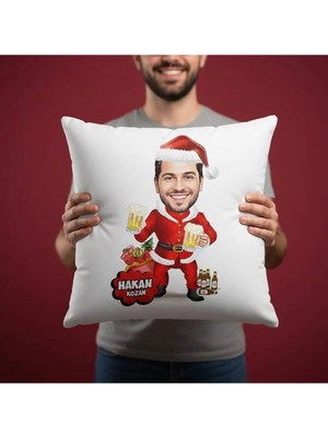 Maison Luré Erkeğe Özel Karikatürlü Yastık
