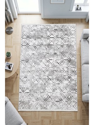 Merinos Vista %100 Akrilik Yumuşak Dokulu Modern Salon Oturma Odası Halısı Bej 92-77