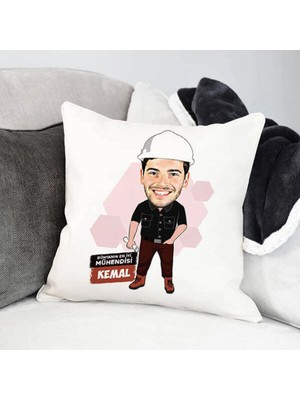 Maison Luré Mühendis Karikatürlü Yastık