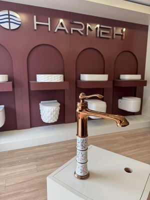Harmeh Concept 5917 Rg Roma Çanak Lavabo Bataryası Bakır