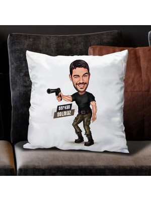 Maison Luré Erkek Karikatürlü Yastık