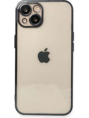 Iphone 13 Kılıf Razer Lensli Silikon - Siyah