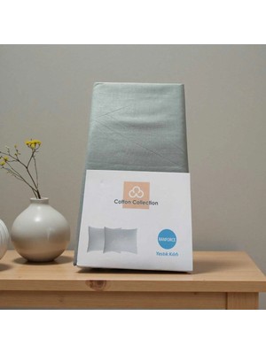 Maison Luré % 100 Cotton Kumaş Ikili Yastık Kılıfı 50 x 70 Yeşil