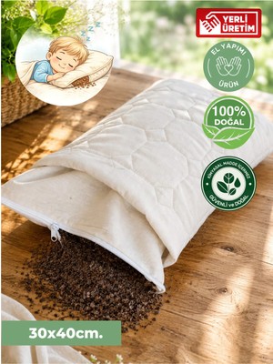 Maison Luré Karabuğday Kabuğu Dolgulu Uyku Bel Bacak Arası Destek Yastığı Yastık