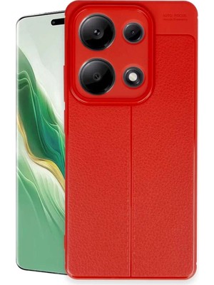 Redmi Note 13 Pro 4g Kılıf Auto Focus Kapak - Kırmızı