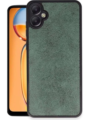 Galaxy A05 Kılıf Aras Deri Kapak - Koyu Yeşil