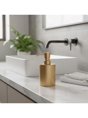 Elovias System Tezgah Üstü Sıvı Sabunluk 250 Ml Gold Branch Renk (BA2003 006 GB)