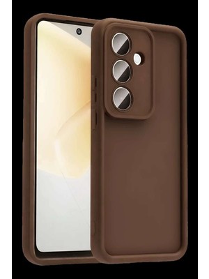 Galaxy A37 5g Viera Silikon - Kahverengi