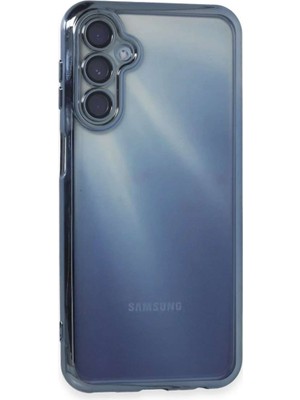 Galaxy A25 5g Kılıf Razer Lensli Silikon - Açık Mavi