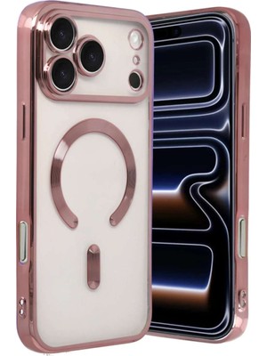 iPhone 17 Pro Max Kross Magneticsafe Kapak - Rose