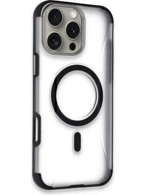 iPhone 14 Pro Max Hilton Magsafe Kapak - Siyah