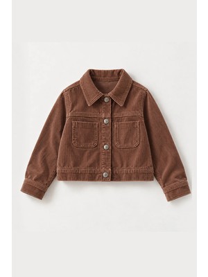 Overdo Unısex Çocuk Kadife Ceket