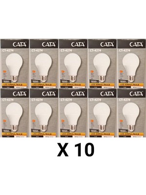 Cata Ct - 4274 LED Ampul 15W 1550LM 10 Adet