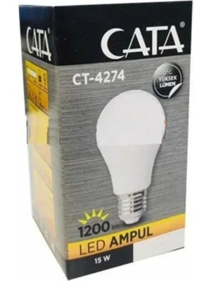 Cata CT-4274 Ampul Gün Işığı 3200K 15W 5 Adet