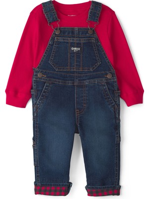 Oshkosh Erkek Bebek 2li Set 6 Ay-24 Ay Çok Renkli