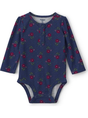 Oshkosh Kız Bebek Body 6 Ay-24 Ay Çok Renkli