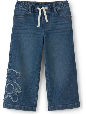 Oshkosh Küçük Kız Çocuk Denim Pantolon 2 Yaş-5 Yaş Mavi