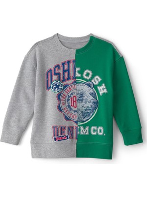 Oshkosh Erkek Çocuk Sweatshirt 6 Yaş-8 Yaş Çok Renkli