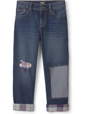 Oshkosh Erkek Çocuk Denim Pantolon 6 Yaş-8 Yaş Mavi