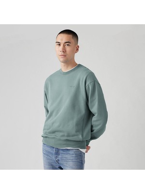 Levi's Erkek Bisiklet Yaka Yeşil Sweatshirt 00AWQ-0000